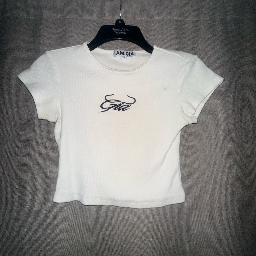 I.AM.GIA cropped tee